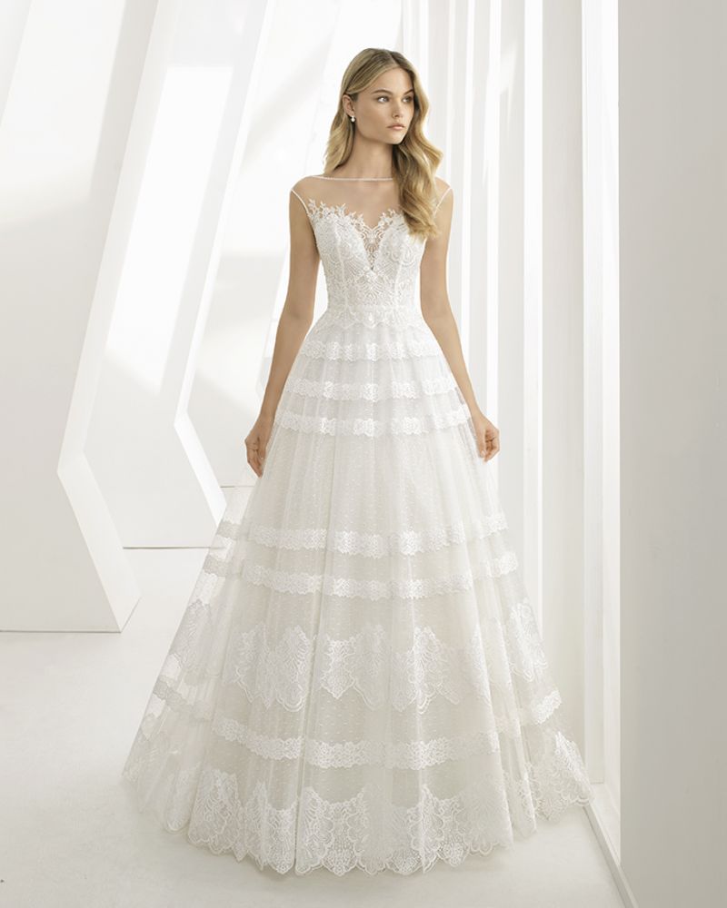 Robe de Mariée DELICIA Rosa Clará - Collection 2019